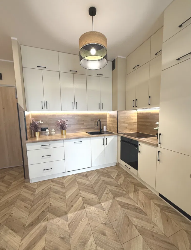 Salon z aneksem kuchennym