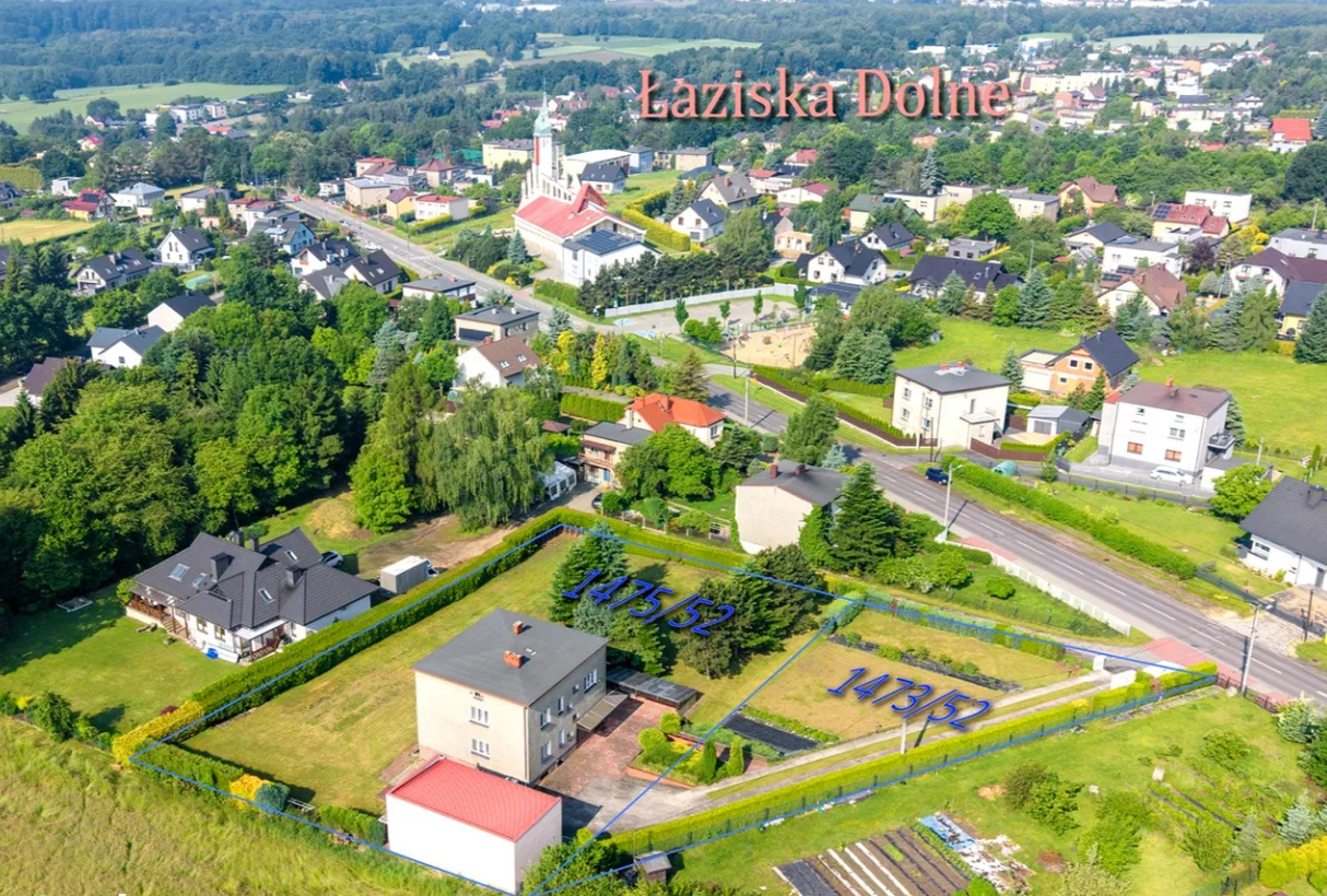 Dom Łaziska Górne - działka